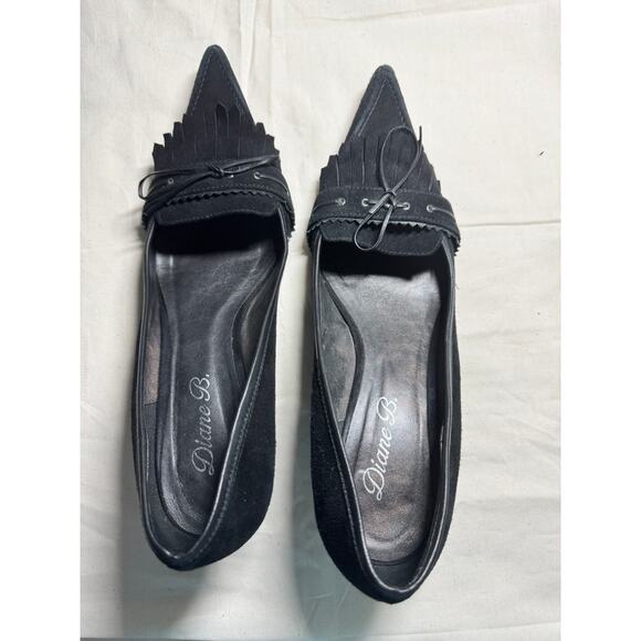Diane B.  Y2K 2000s High Heels Leather Made in Spain | Size 41 (9.5) - Picture 1 of 7